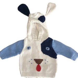 Hartstrings Dog Hooded Sweater 3-6 mo